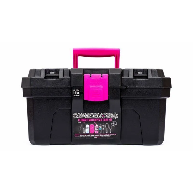 Kit entretien moto MUC-OFF Ultimate Motorcycle Care Kit